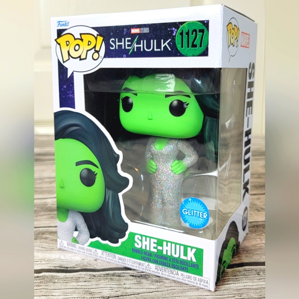 Funko Pop! She-Hulk 1127 Glitter Bobblehead